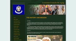 Desktop Screenshot of louisianacouncilsonaging.com